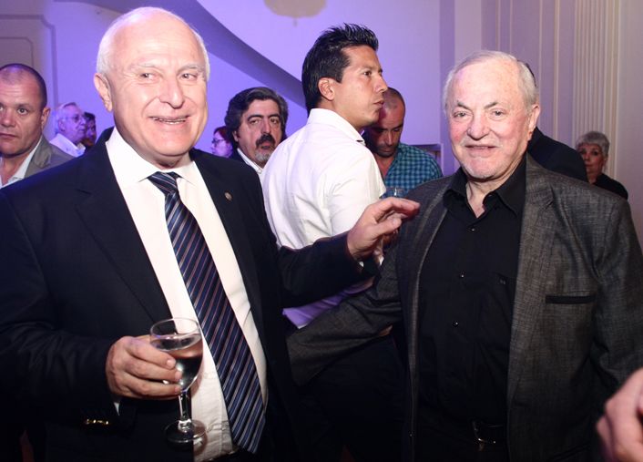 Miguel Lifschitz y Orlando Vignatti