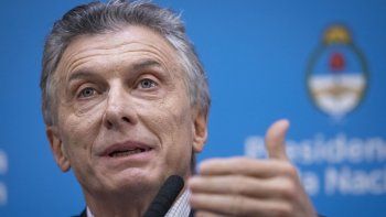 Mauricio Macri en Casa Rosada.