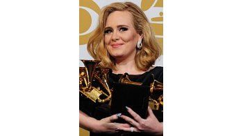 Adele ganó seis premios Grammy