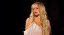 Archivo. El emotivo momento de Tini Stoessel durante su recital al hablar de su duelo.
