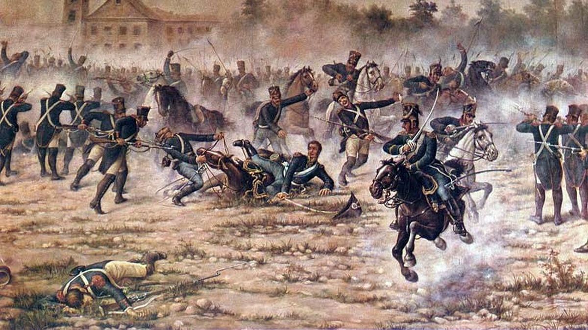 Sable de Jos� de San Mart�n: qu� pas� en el combate de San Lorenzo que conmemor� Javier Milei