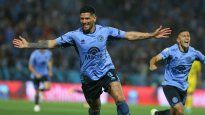 Goleador. Passerini anotó por duplicado en el triunfo de Belgrano frente a Boca por la Copa de la Liga.&nbsp;