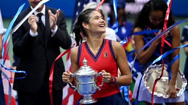 Emma Raducanu ganó el US Open sin ceder sets.