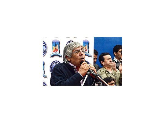 Hugo Moyano.