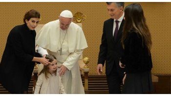 El cuestionario de Antonia que despertó las risas del Papa