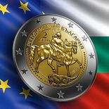 Bulgaria adoptó el euro como moneda oficial desde este jueves. Bulgaria adoptó el euro como moneda oficial desde este jueves.