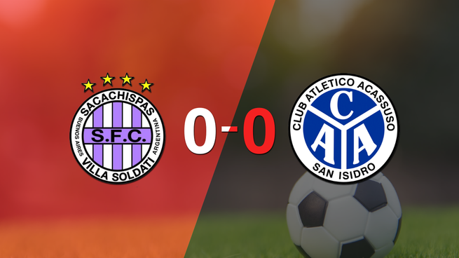 Sacachispas y Acassuso empataron sin goles