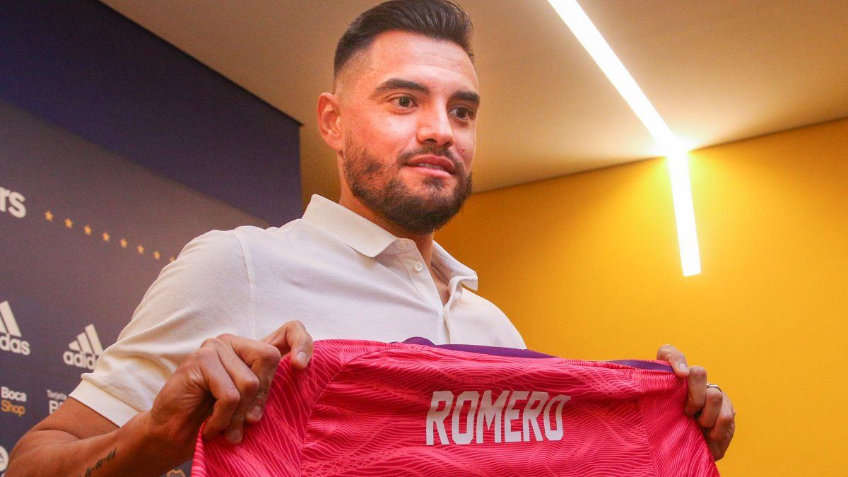 Romero appeared in Boca: “It’s the biggest club in Argentina”