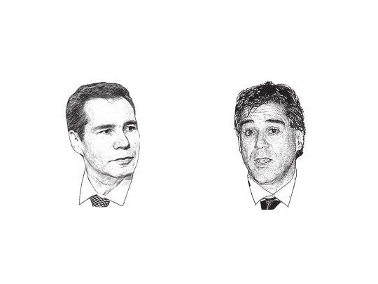 Alberto Nisman y Daniel Rafecas