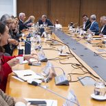Yamandú Orsi lleva a cabo el Consejo de Ministros con la Rendición de Cuentas en el foco del encuentro. Yamandú Orsi lleva a cabo el Consejo de Ministros con la Rendición de Cuentas en el foco del encuentro.