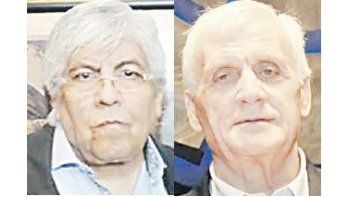 Hugo Moyano y Antonio Caló