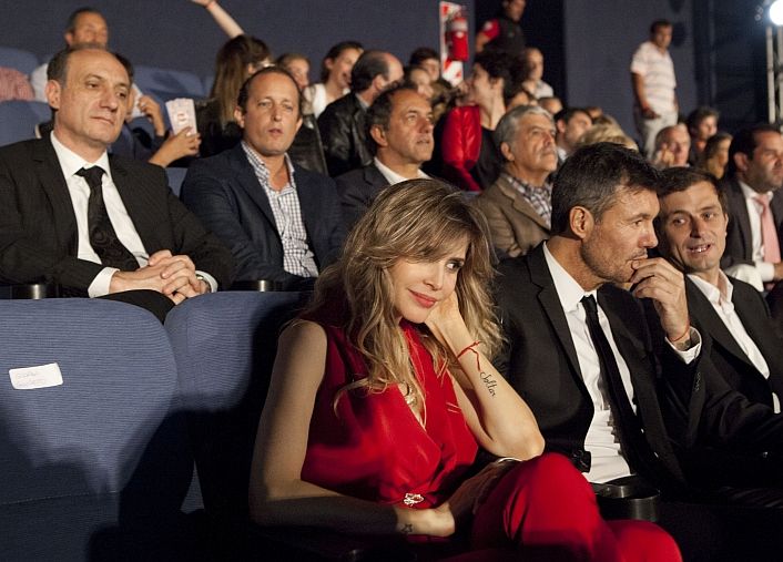 Insaurralde, Scioli y De Vido participaron de un evento junto a Tinelli en Bolivar