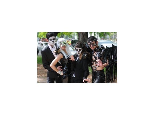 Seguidores de Lady Gaga en la previa del recital.