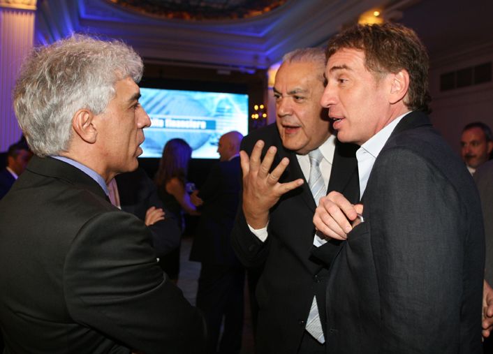 Francisco Marmol, Ignacio Zuleta y Diego Santilli