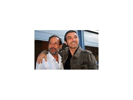 Guillermo Francella y Ricardo Darín, protagonistas de El secreto de sus ojos