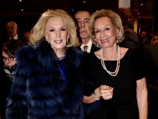 Mirtha Legrand y Miriam Bagó.