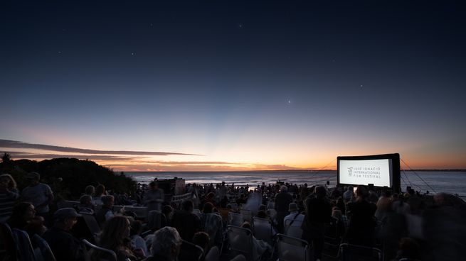 José Ignacio es la sede del tradicional festival de cine.