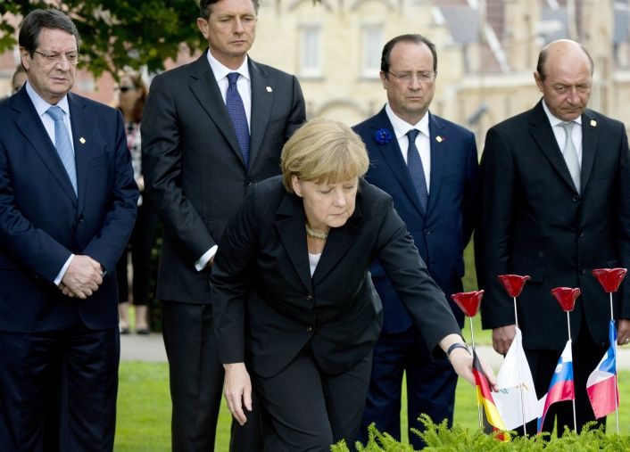 Los líderes de la UE recordaron los 100 años de la Primera Guerra Mundial (foto 1)
