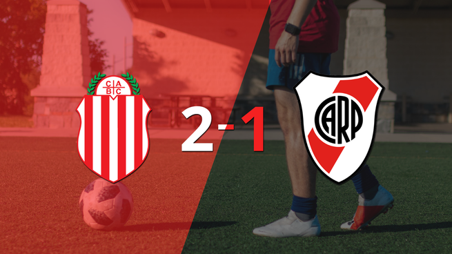 Barracas Central sacó los 3 puntos en casa al vencer 2-1 a River Plate