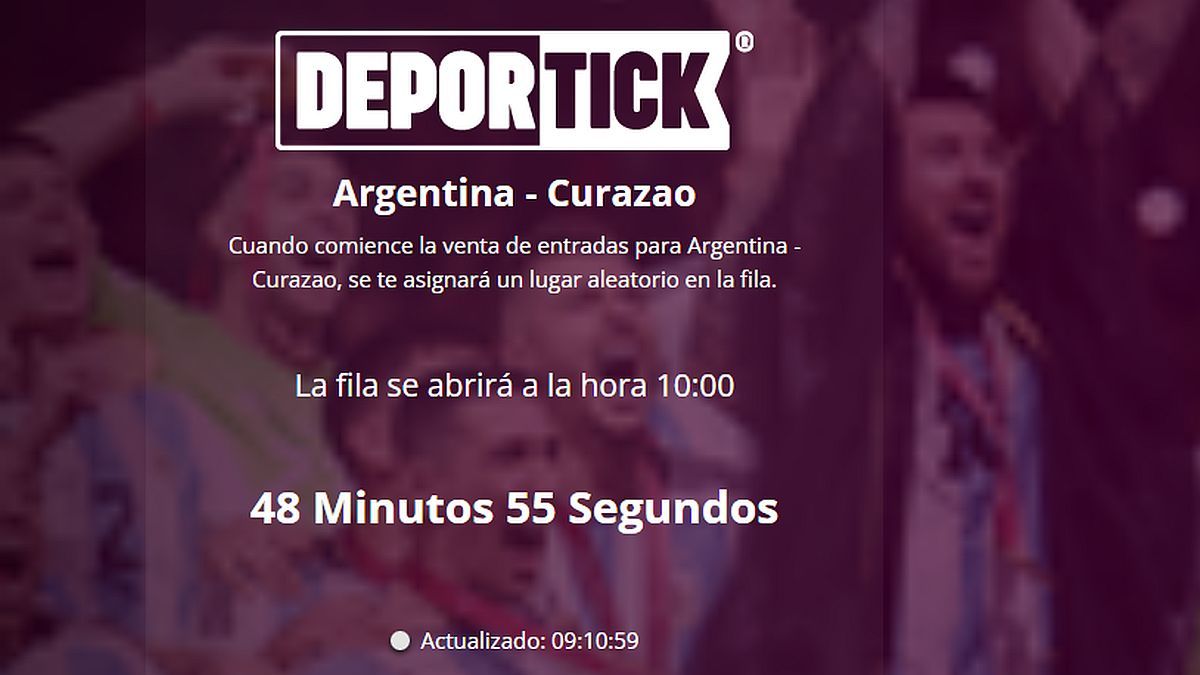 Argentina team vs Curaçao: tickets for the second friendly were sold out
