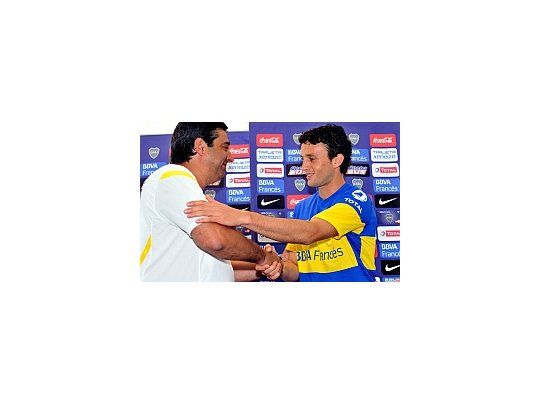 El volante regresó a Boca después de cuatro años.