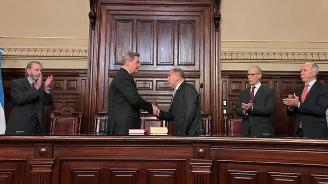 Horacio Rosatti tomó juramente a Luis Juez en el Consejo de la Magistratura