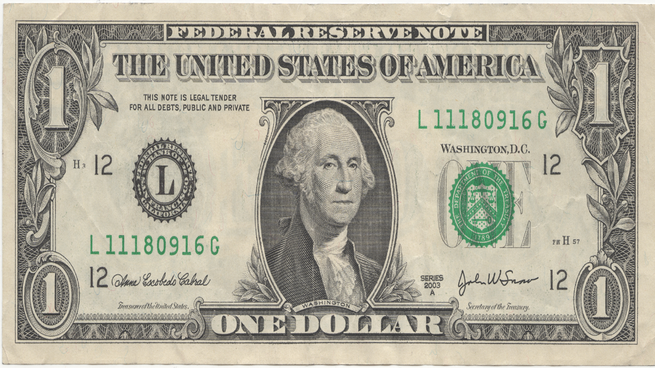 Revisa tus billetes de 1 dólar: la particularidad por la que los coleccionistas pagan fortunas