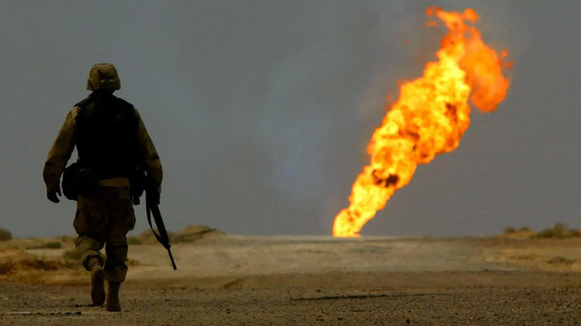 Soldado estadounidense en Irak