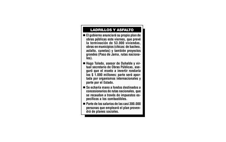 ámbito.com | Programa de obras se financia en parte con planes Trabajar