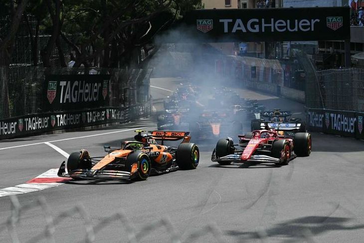 The podium was completed with the local Charles Leclerc (Ferrari), which could not capitalize on its host status despite the strong rhythm The podium was completed with the local Charles Leclerc (Ferrari), which could not capitalize on its host status despite the strong rhythm