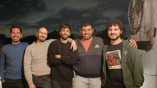 Danilo Luján, Rodrigo Perrote, Luciano Martín, Diego Tonetti y Joan Almeida, los fundadores de la startup CuotaQ.