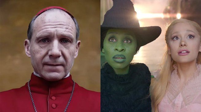 Cónclave y Wicked fueron las películas más nominadas.