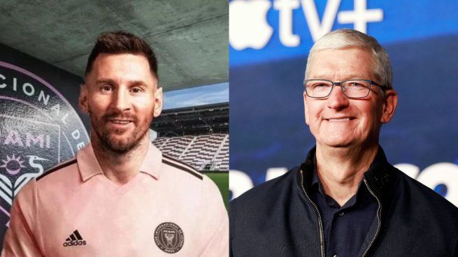 El CEO de Apple le agradeció a Lionel Messi por sus ganancias el último trimestre.