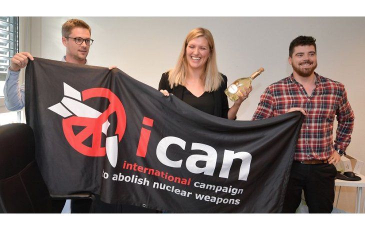 El premio fue para la Campaña Internacional para Abolir las Armas Nucleares (ICAN)