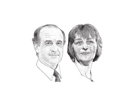 Oscar Parrilli y Alejandra Gils Carbó