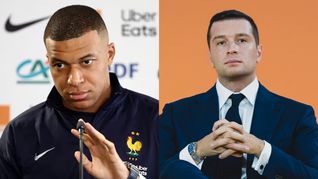 Kylian Mbappé volvió a criticar el avance de la extrema derecha en Francia y recibió una inmediata respuesta de Jordan Bardella. Kylian Mbappé volvió a criticar el avance de la extrema derecha en Francia y recibió una inmediata respuesta de Jordan Bardella.