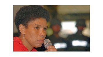 La ex integrante de las FARC, Elda Neyis Mosquera.