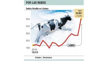 La carne en Liniers trepó un 28% desde 25-0 (esperan más subas)
