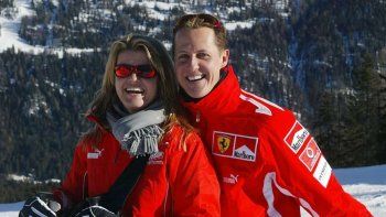 Corinna y Michael Schumacher.