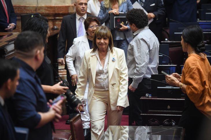 Bullrich fue la principal oradora del oficialismo. Bullrich fue la principal oradora del oficialismo.