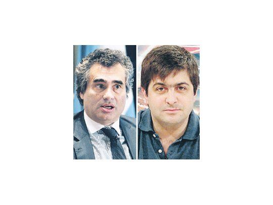 Alejandro Vanoli y Gabriel Delgado