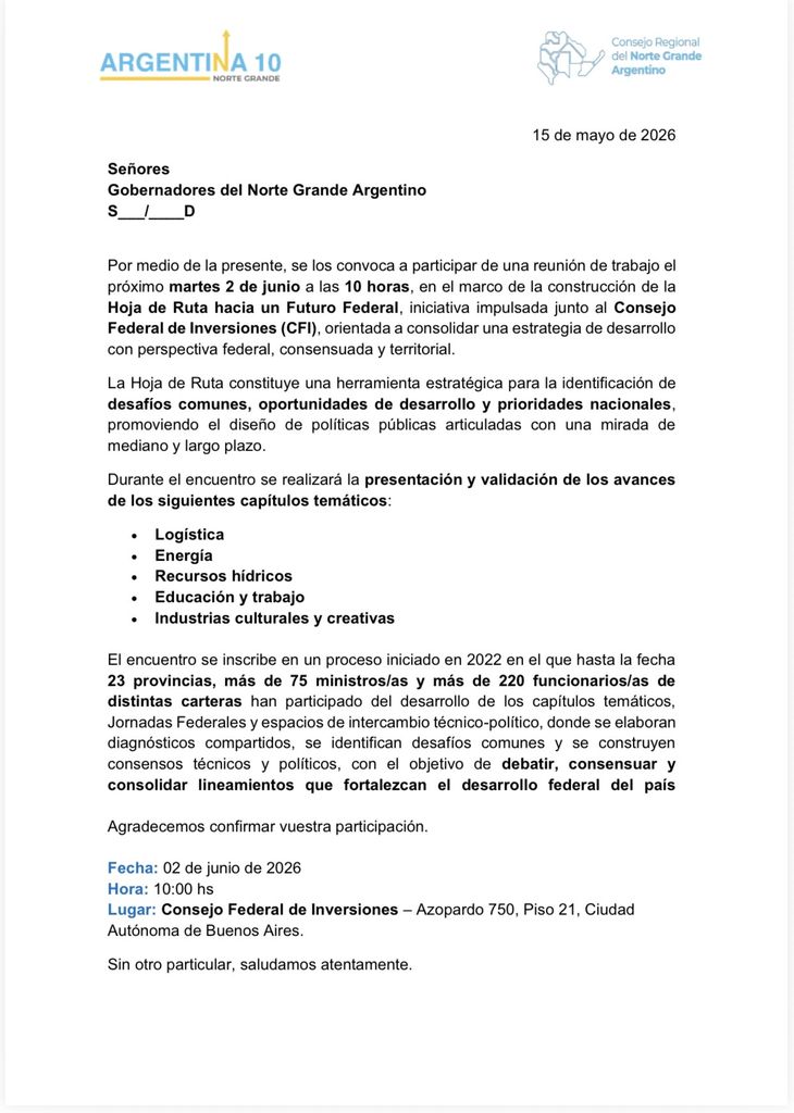 Cumbre de gobernadores en CABA. El Norte Grande se vuelve a encontrar a la espera de una resolución de la Secretaría de Energia tras el apoyo de varios mandatarios a la modificación del régimen de zonas frías. Cumbre de gobernadores en CABA. El Norte Grande se vuelve a encontrar a la espera de una resolución de la Secretaría de Energia tras el apoyo de varios mandatarios a la modificación del régimen de zonas frías.