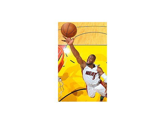Wade fue la gran figura del encuentro con 38 unidades.