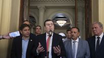 Los dichos de Gerardo Zamora fueron replicados por Axel Kicillof y Ricardo Quintela.