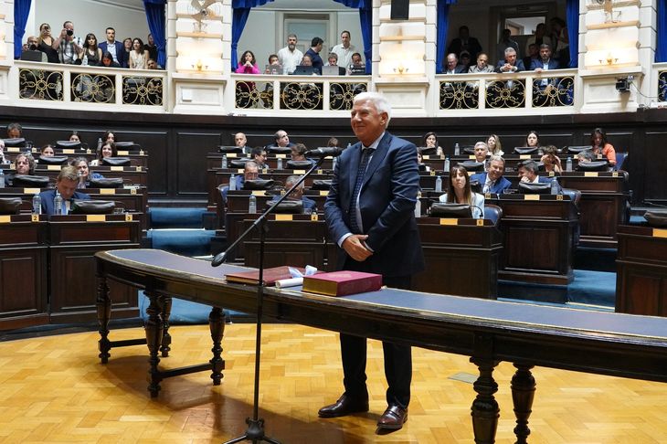 Alejandro Dichiara, flamante presidente de la Cámara de Diputados bonaerense. Alejandro Dichiara, flamante presidente de la Cámara de Diputados bonaerense.