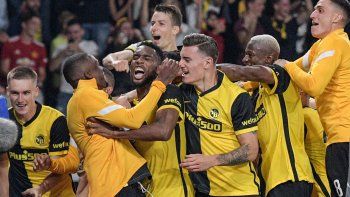 Young Boys derrotó a Manchester United en la Champions League.