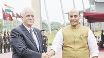 Cumbre. Jorge Taiana y Rajnath Singh en la India.