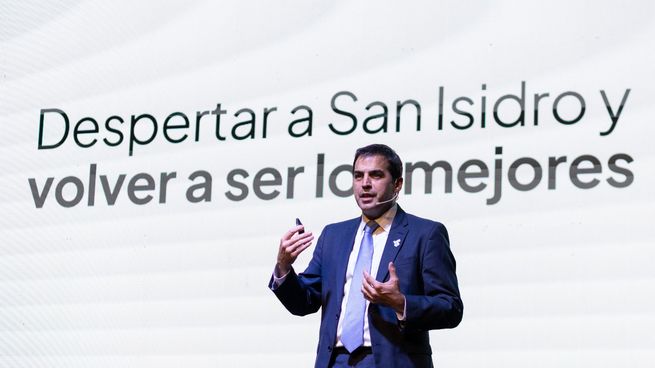Ramón Lanús, intendente de San Isidro.