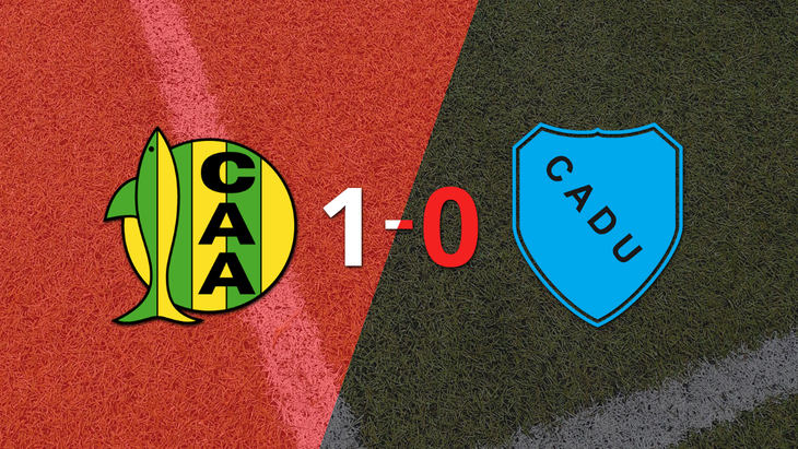 Aldosivi le ganó 1-0 a Def. Unidos