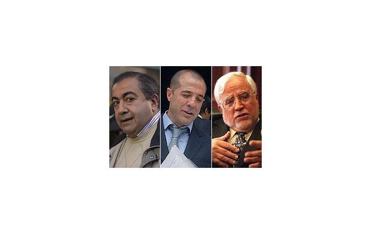 Héctor Daer, Daniel Amoroso y Alieto Guadagni.